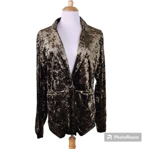 Anthropologie Sanctuary Moss Green Blazer